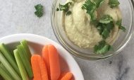 Krem z pomidorów z jogurtem naturalnym